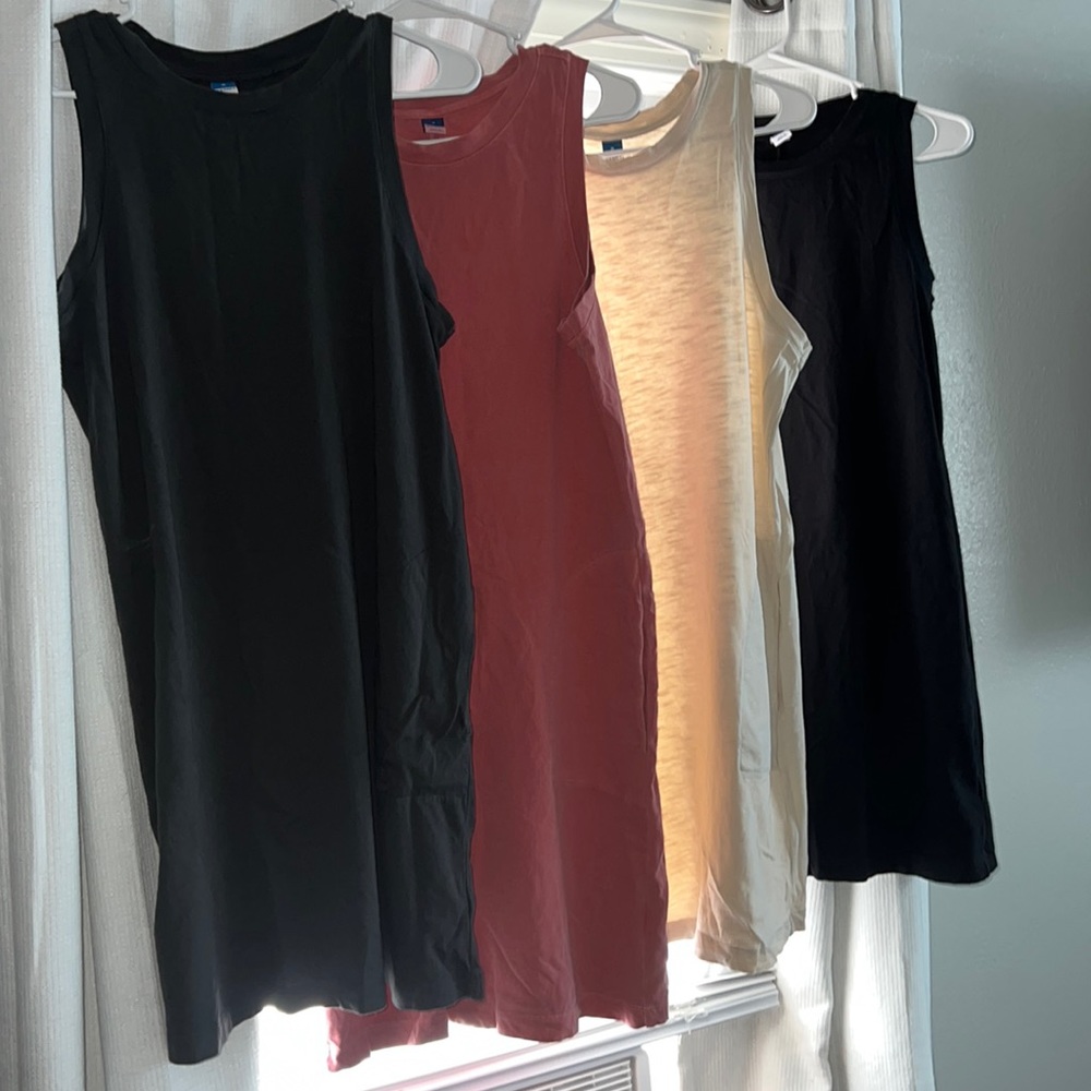 Old Navy Sleeveless Jersey Swing Dress - Size: M